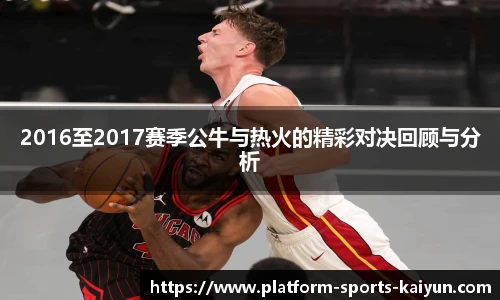 2016至2017赛季公牛与热火的精彩对决回顾与分析